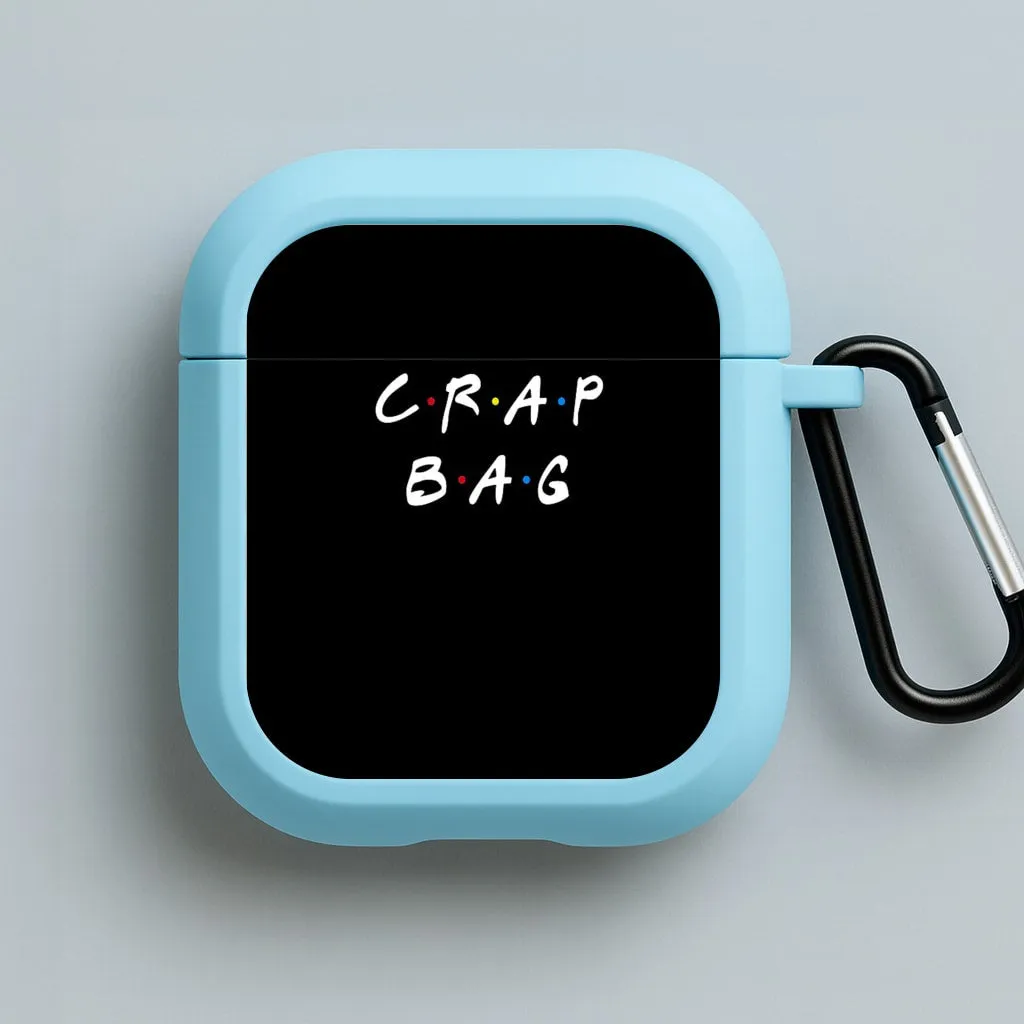 Crap Bag AirPods Case compact everyday travel protector magnetic charging case