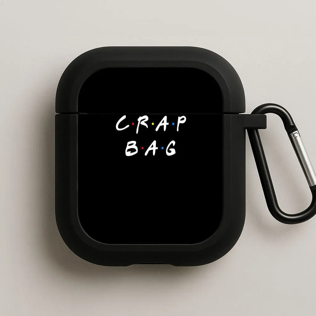 Crap Bag AirPods Case durable ergonomic airpods protector wireless anti dust guard