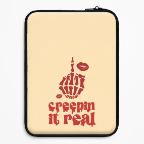 Creepin It Real Laptop Sleeve Rugged Grip