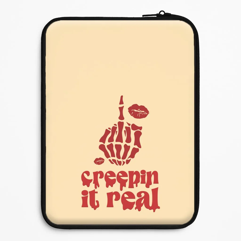 Creepin It Real Laptop Sleeve Rugged Grip