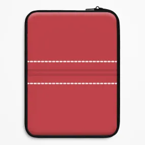 Cricket Stripes Laptop Sleeve Soft Finish Texture