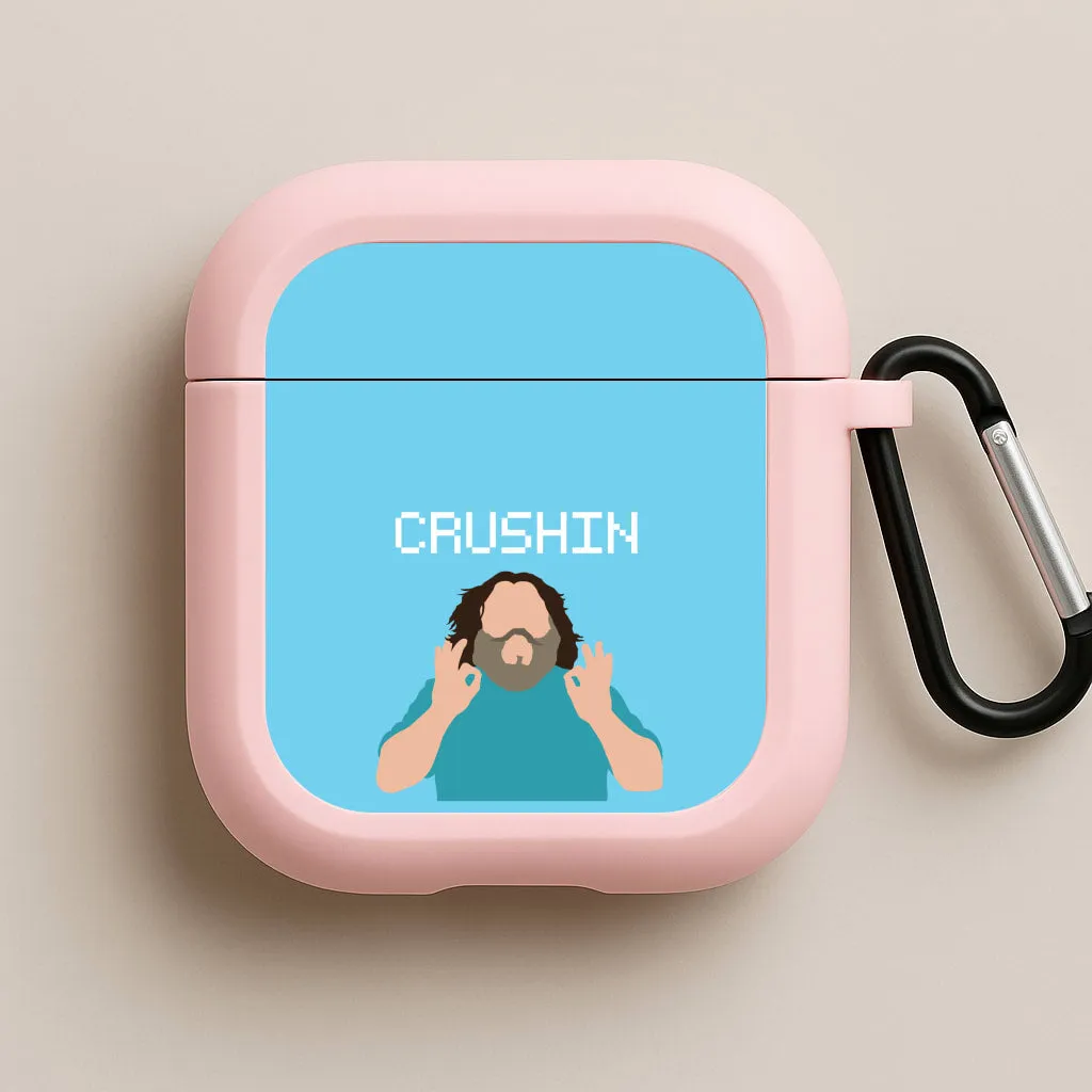 portable clip case Compact Storage Organizer Crushing Loaf Jack AirPods Case