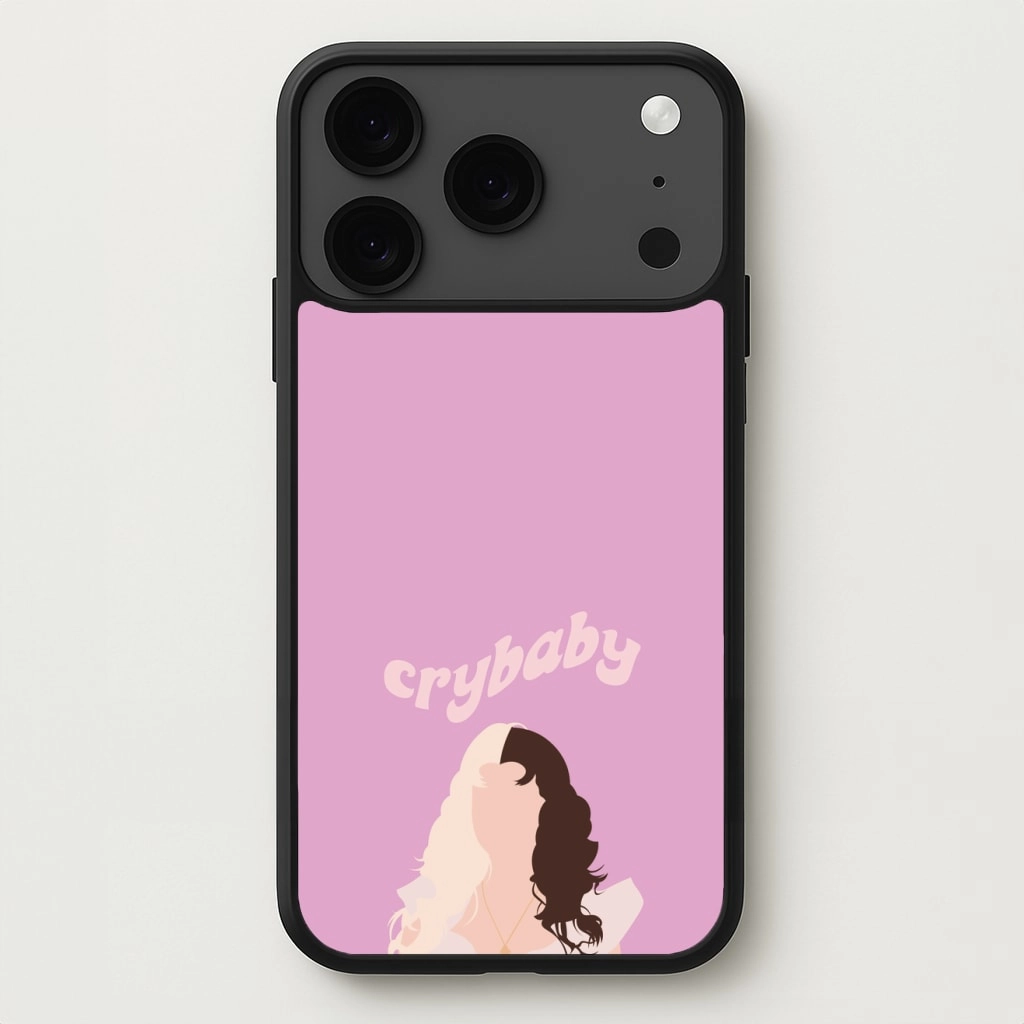 Crybaby Phone Case Polished Texture