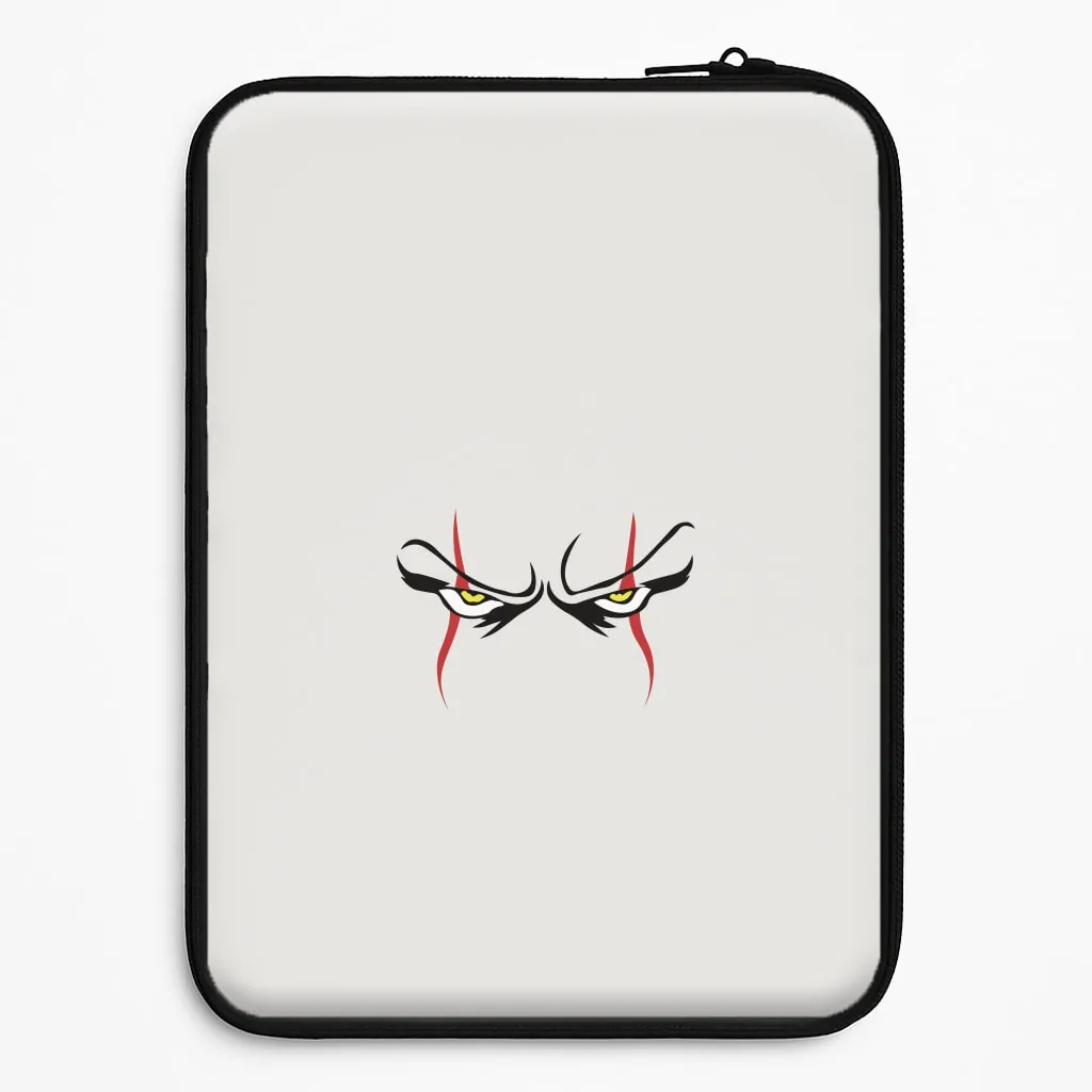 Anti glare Smooth Fit Clown Eyes Laptop Sleeve