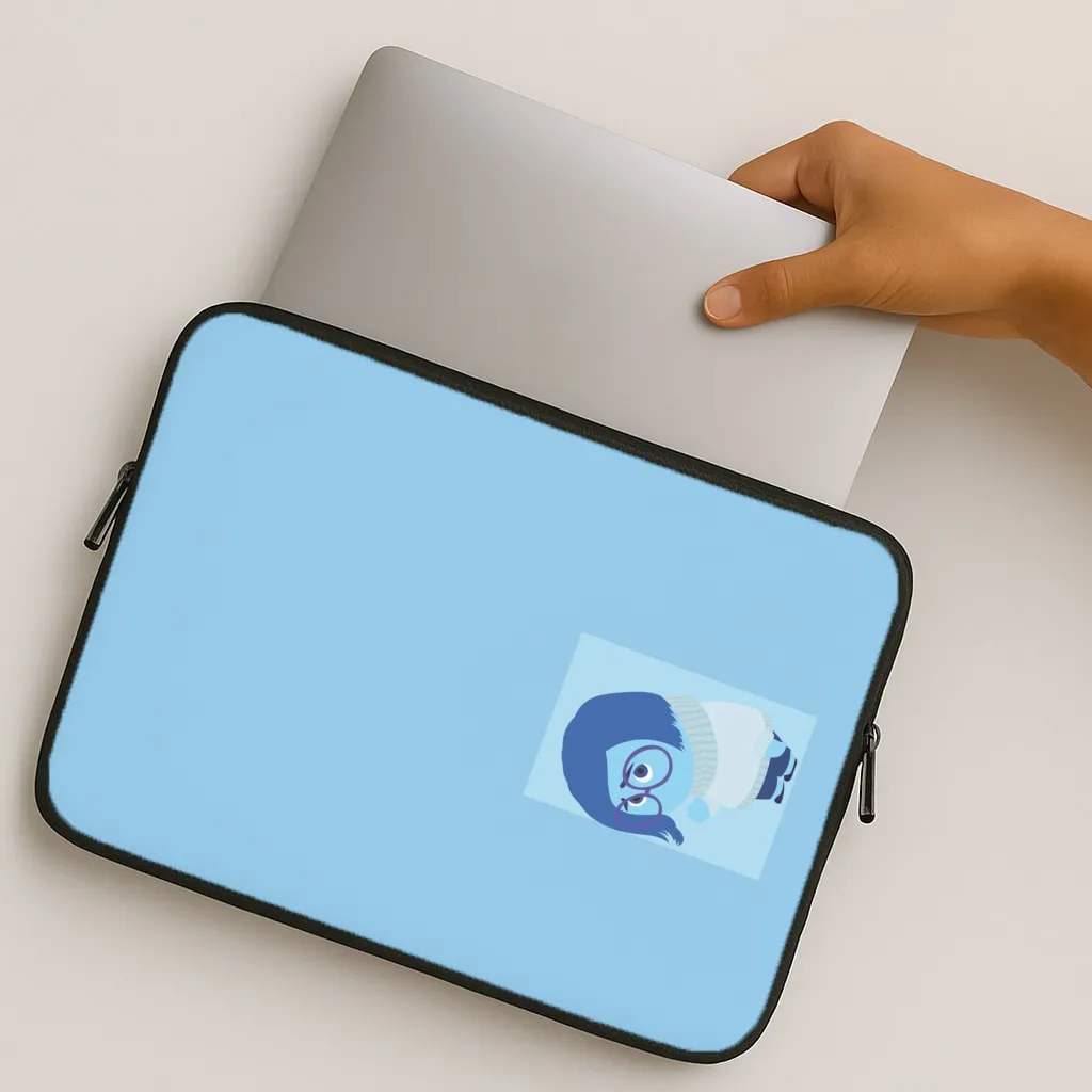 Sadness - Inside Out Laptop Sleeve Hybrid Surface Layer
