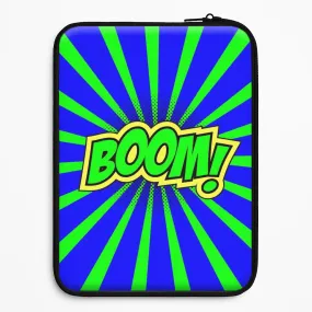 Boom - Pop Art Laptop Sleeve Smooth Look Texture