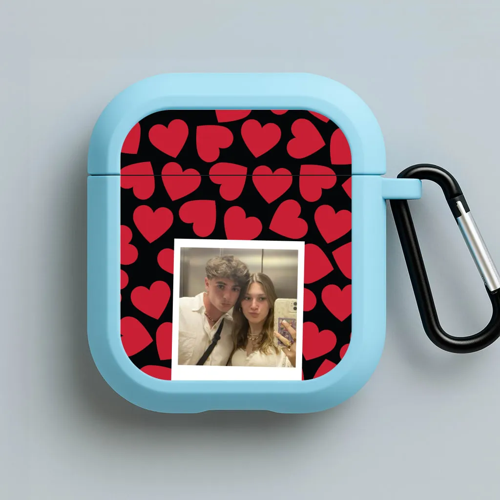 Valentine's Polaroid AirPods Case sport resistant airpods case