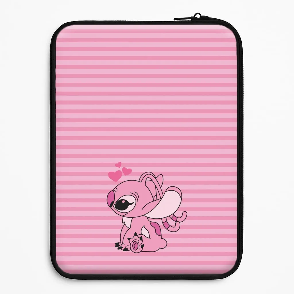 Angel Valentine's Laptop Sleeve Minimal Frame Rugged Design Style