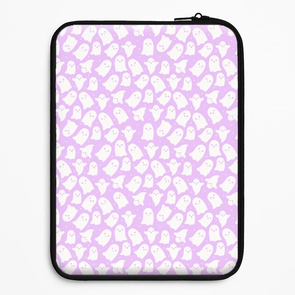 Classic Frame Glossy Texture Ghost Pattern Laptop Sleeve