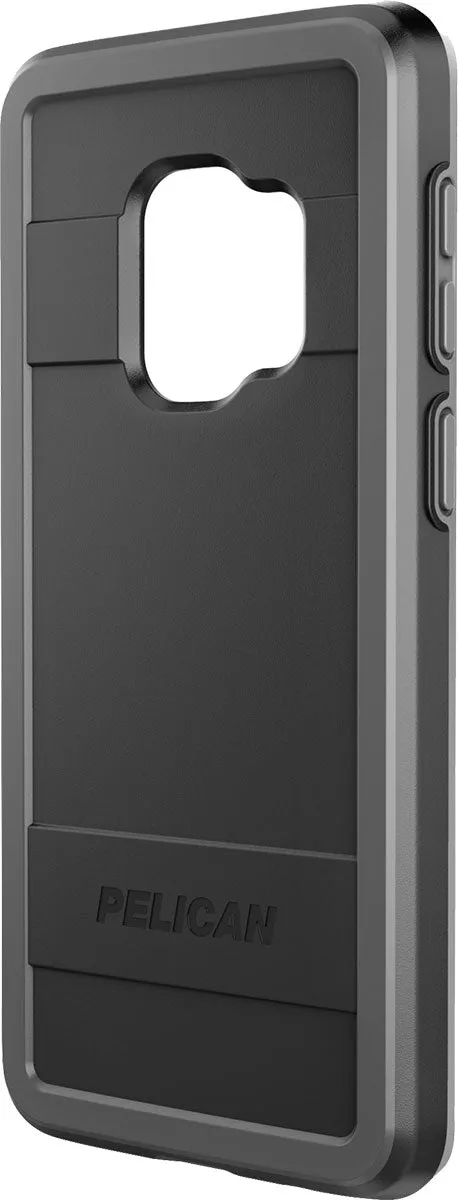 Protector Case for Samsung Galaxy S9 - Black Gray Rugged Texture Personal Style