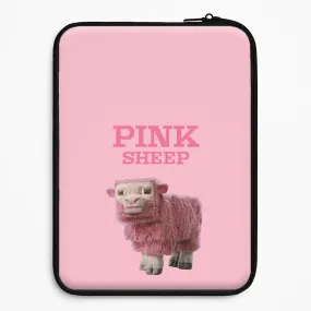 Portable Grip Matte Feel Pink Sheep Laptop Sleeve