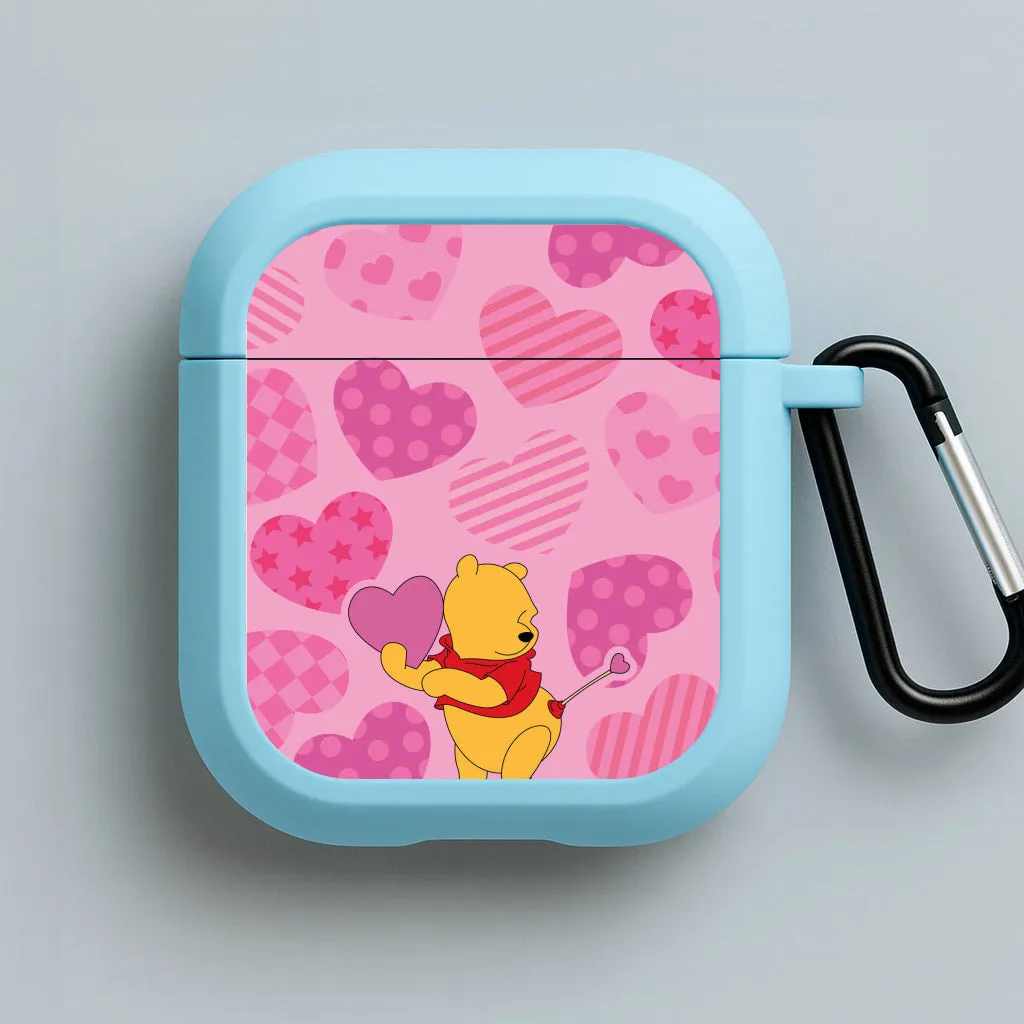 slim airpods protector Cupid Pooh Valentine's AirPods Case