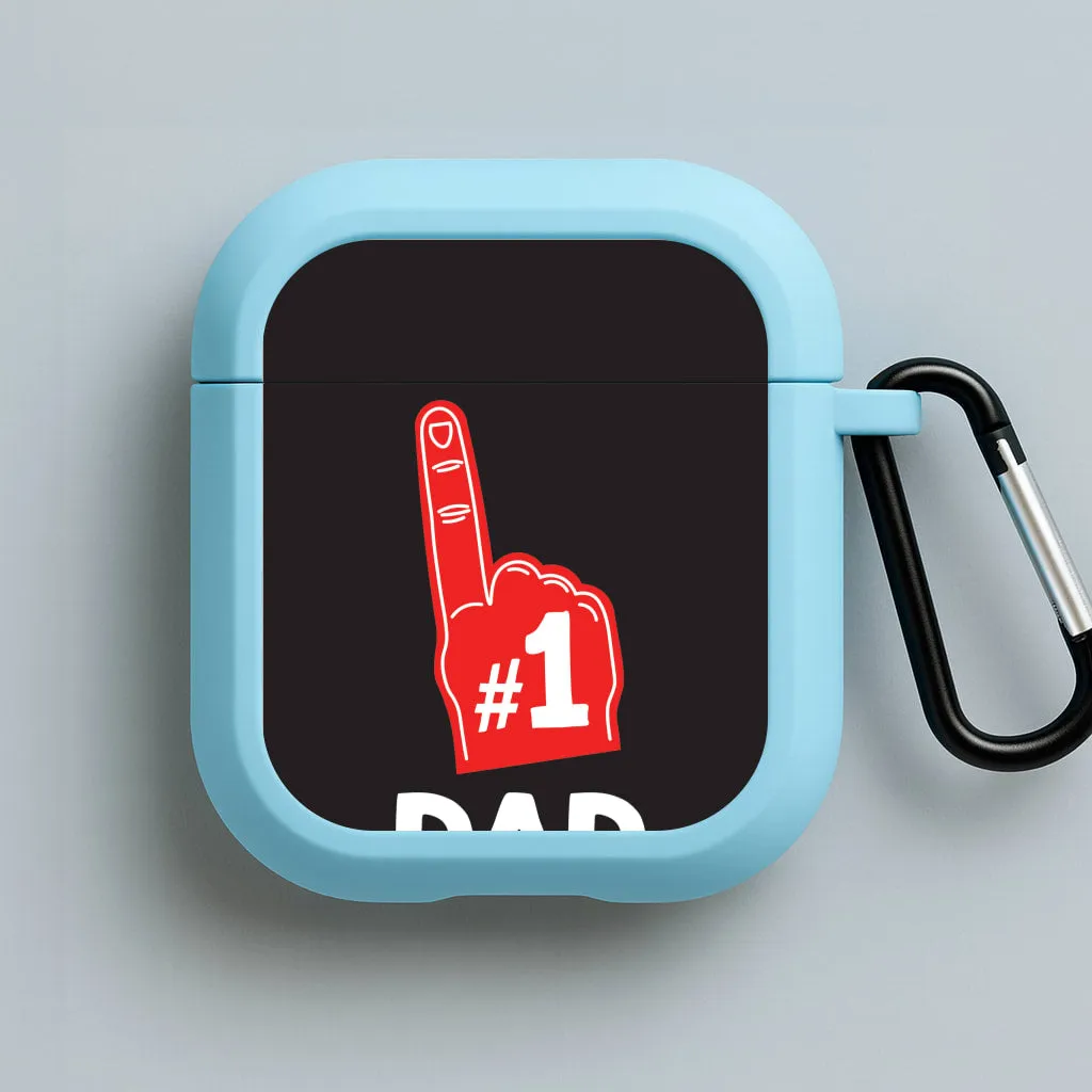 color pop airpods case Urban Carry Organizer #1 Dad Foam Finger AirPods Case