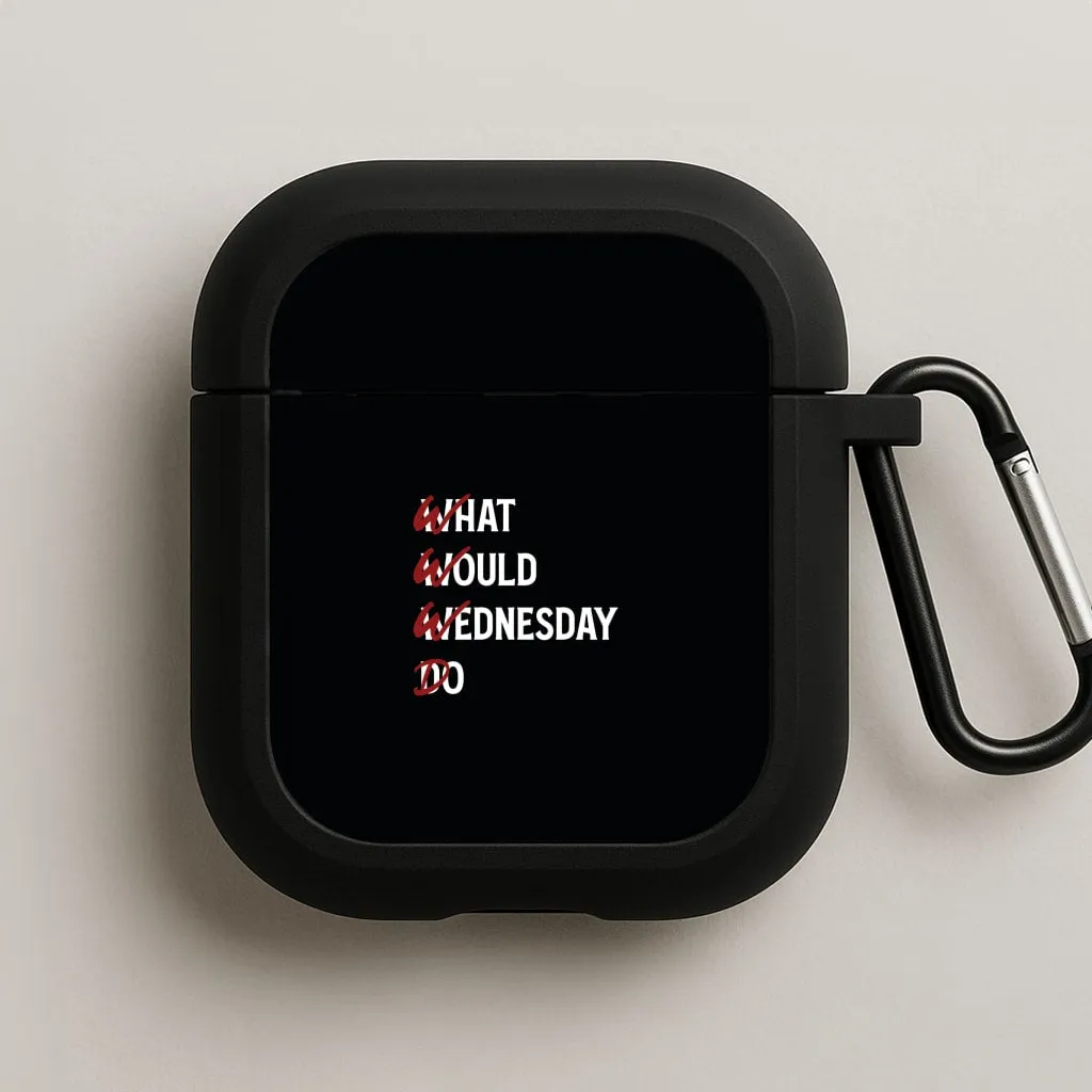 W.W.W.D AirPods Case shock absorbing hybrid case Urban Lifestyle Accessory