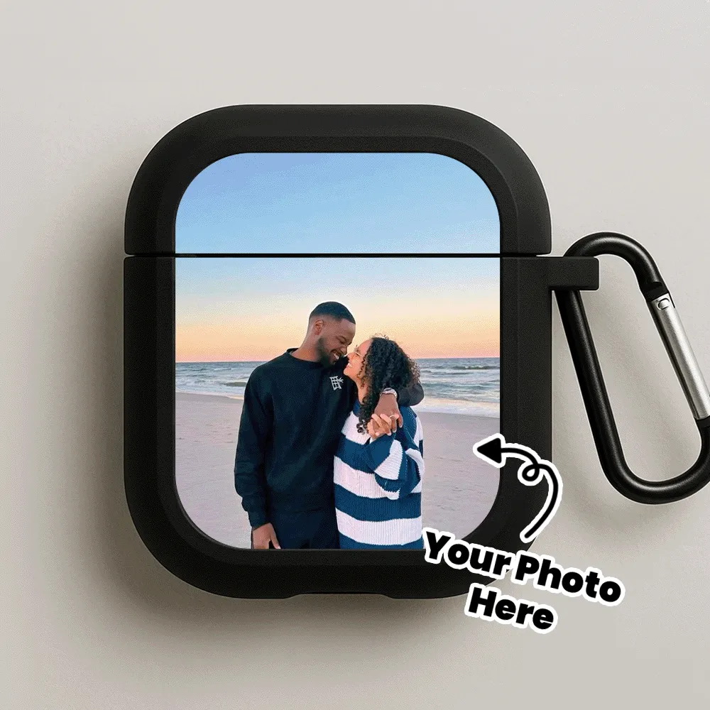 Luxury Carry Sleeve Custom Photo AirPods Case