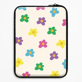 Travel Essential Refined Look Cute Flower Pattern - Floral Laptop Sleeve