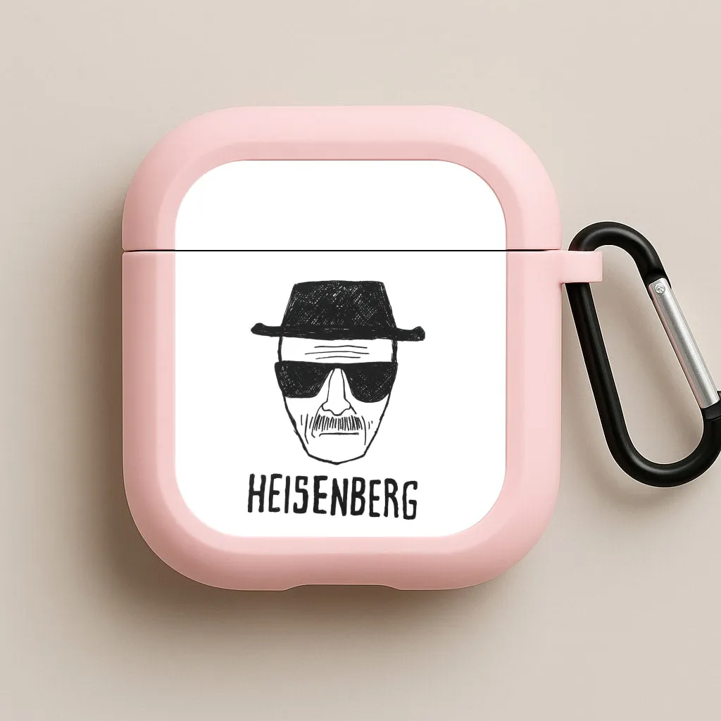 soft matte airpods case Stylish Compact Holder Heisenberg AirPods Case