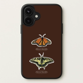 Chic Accessory Butterfly Species Collage Phone Case