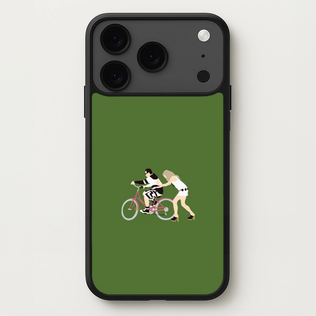 Durable Shape David Riding A Bike Phone Case