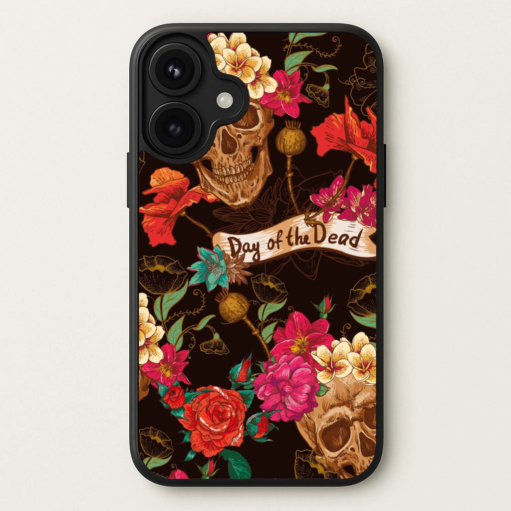Day Of The Dead - Halloween Phone Case Matte Look Comfort Edge