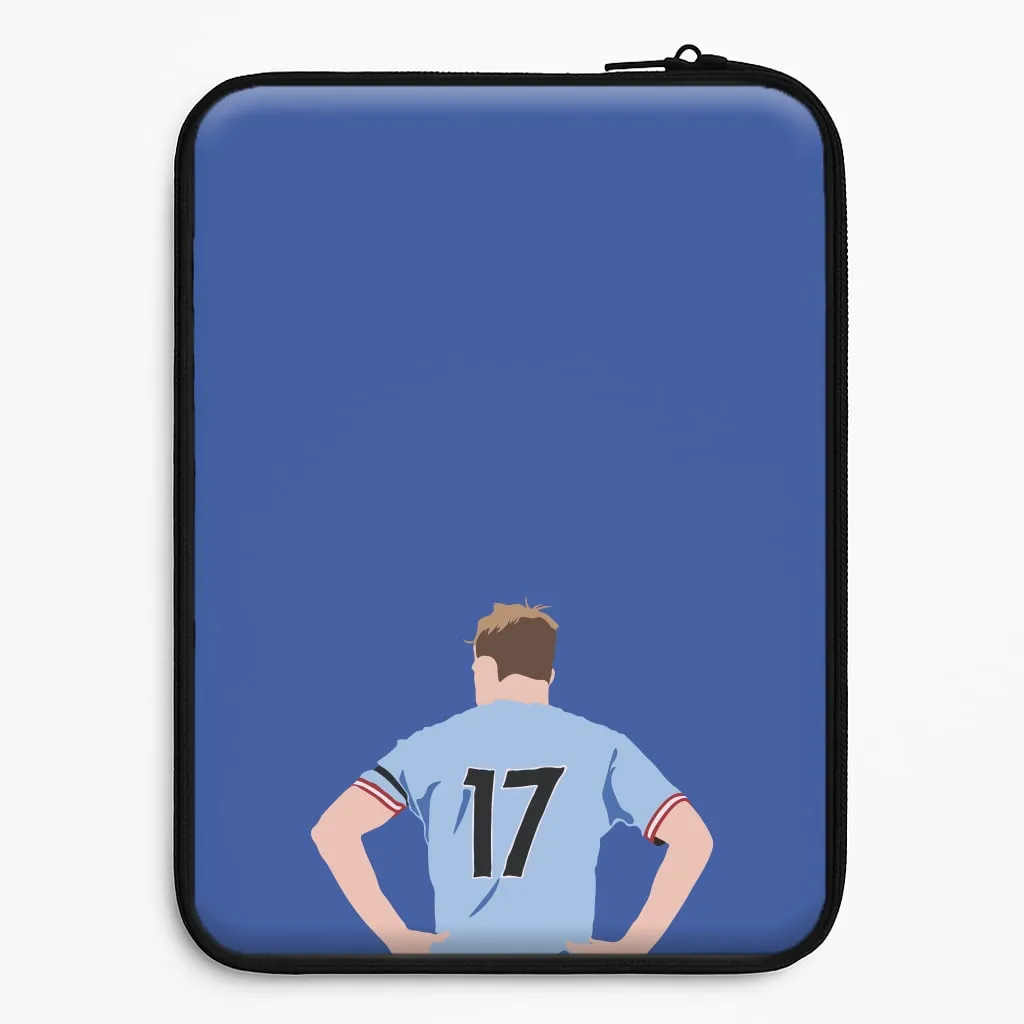 Flexible Pattern Layer De Bruyne - Football Laptop Sleeve