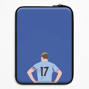 Flexible Pattern Layer De Bruyne - Football Laptop Sleeve