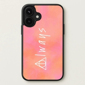 Deathly Always Phone Case Soft Edge