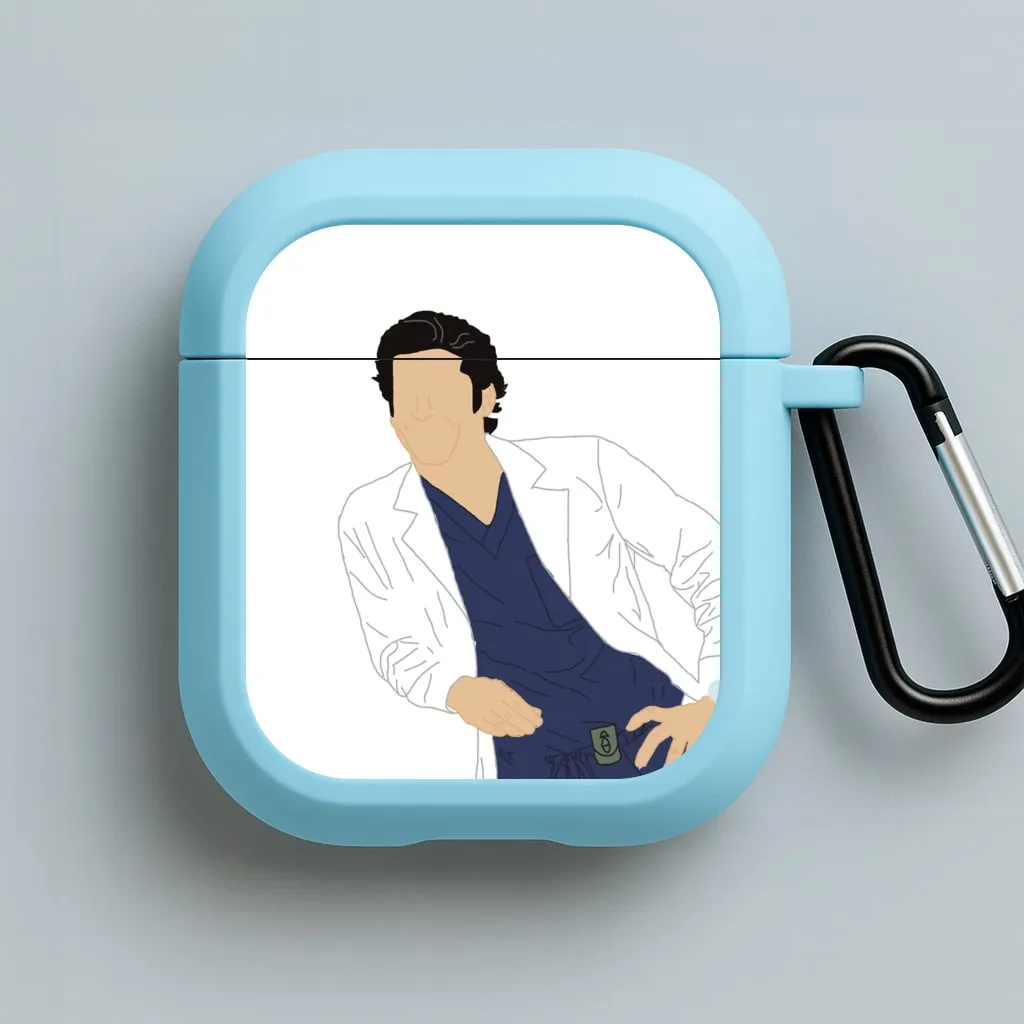 Derek Shepherd - Grey's AirPods Case Durable Rubber Shell Durable Handy Shell