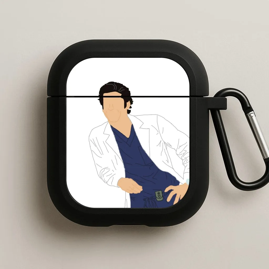 Derek Shepherd - Grey's AirPods Case Fashion Compact Holder
