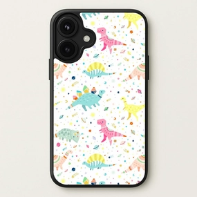 Dinosaur Pattern Phone Case Luxury Texture Design