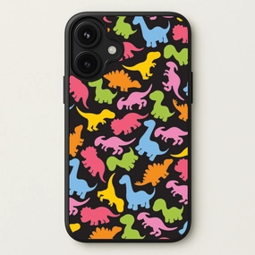 Dinosaurs Collage - Dinosaurs Phone Case Strong Surface Polished Look