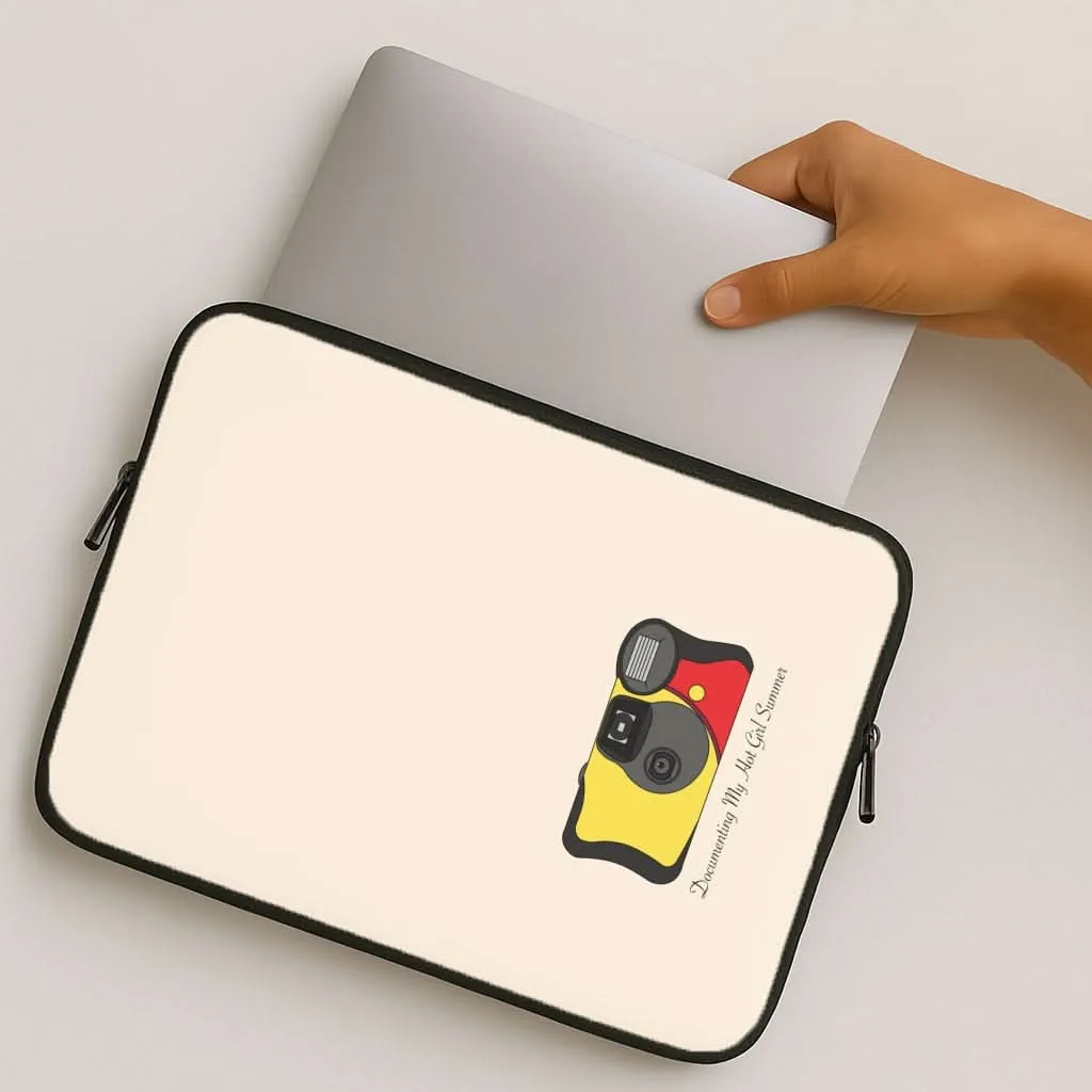Wear resistant Comfort Design Layer Documenting My Hot Girl Summer Camera Laptop Sleeve