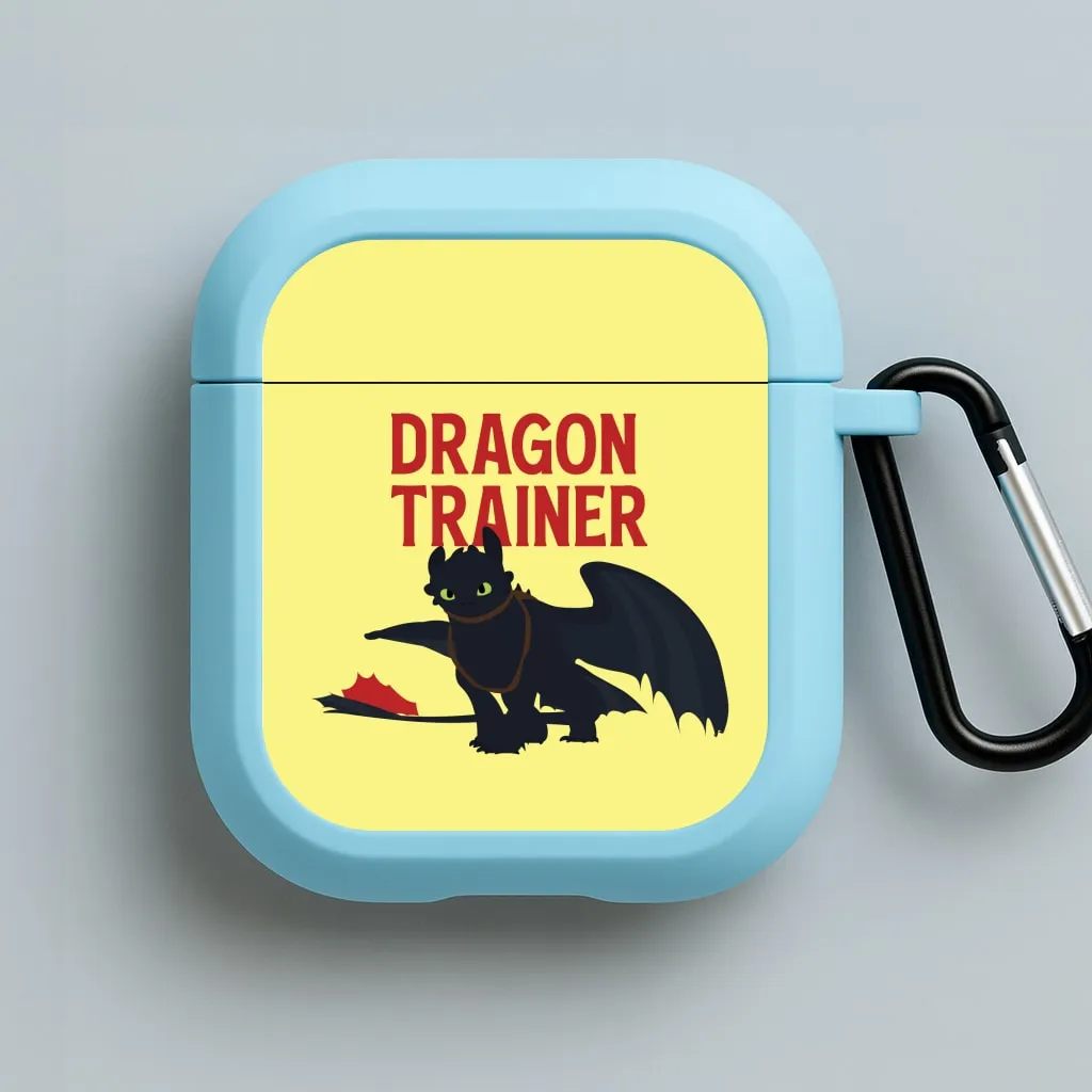 Stylish Daily Organizer Trendy Gift Accessory Dragon Trainer AirPods Case