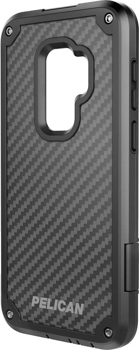 Polished Finish Slim Protection Shield Case for Samsung Galaxy S9  (PLUS SIZE) - Black