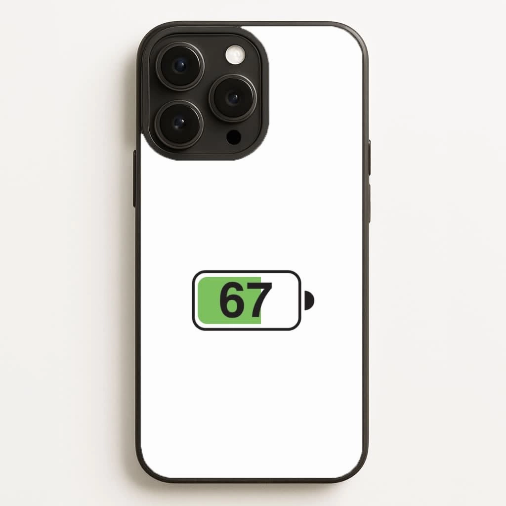 Smooth Edge Design 6 7 Battery Phone Case
