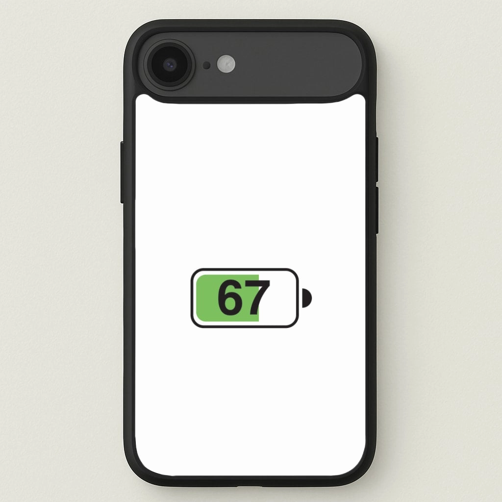 Reusable Material 6 7 Battery Phone Case