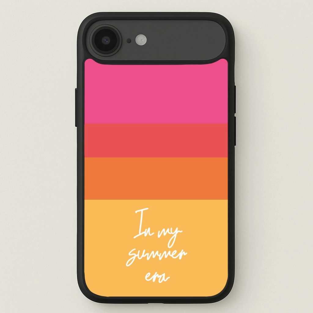 In My Summer Era Ombre Phone Case Minimal Grip Smooth Detail