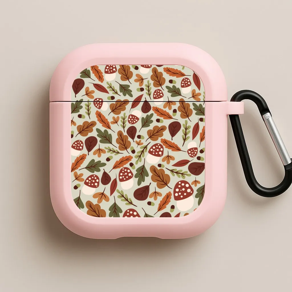 Autumn Pattern AirPods Case shock resistant airpods guard shock resistant ergonomic airpods case