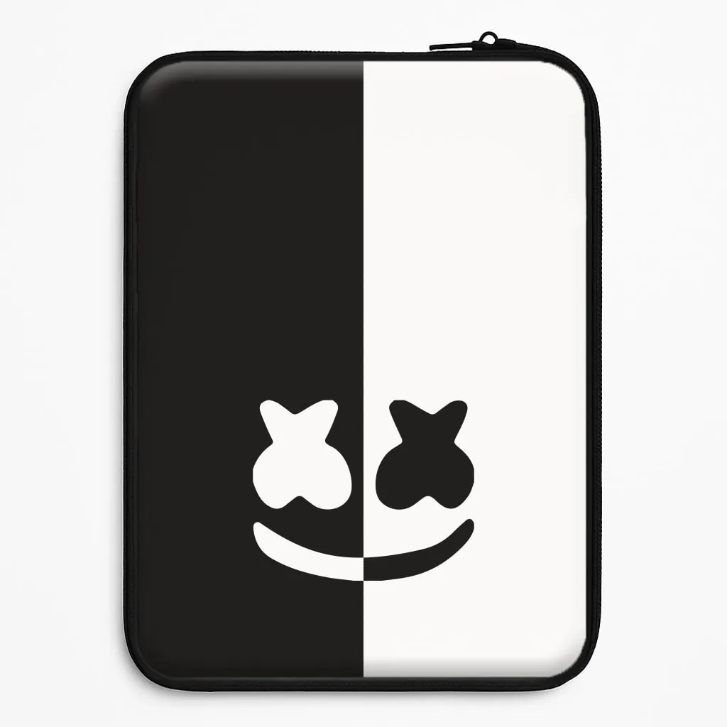 Dual Sides Helmet DJ  Laptop Sleeve Comfort Texture Protective Corners