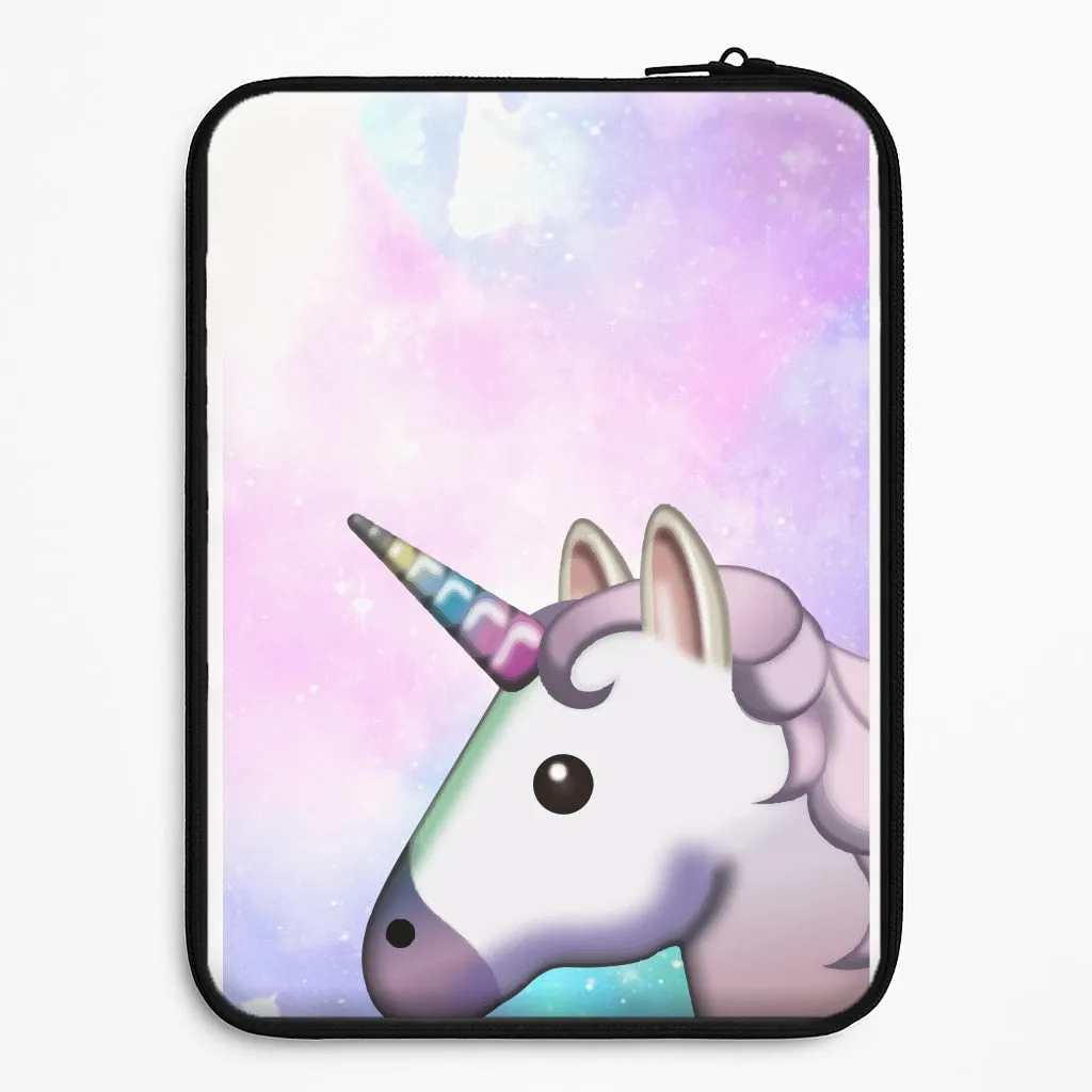 Galaxy Unicorn Pattern - Tumblr Laptop Sleeve Modern Aesthetic