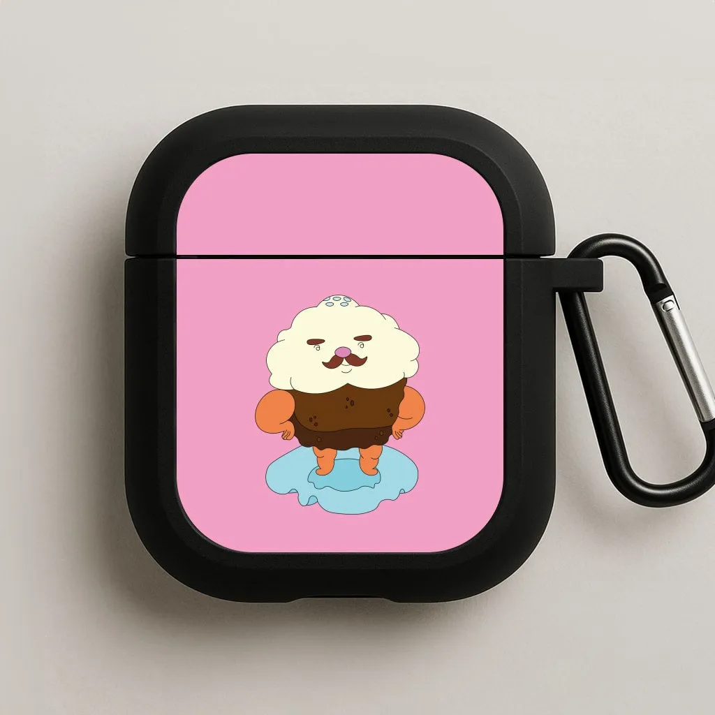 Mr Cupcake AirPods Case Portable Tech Bag