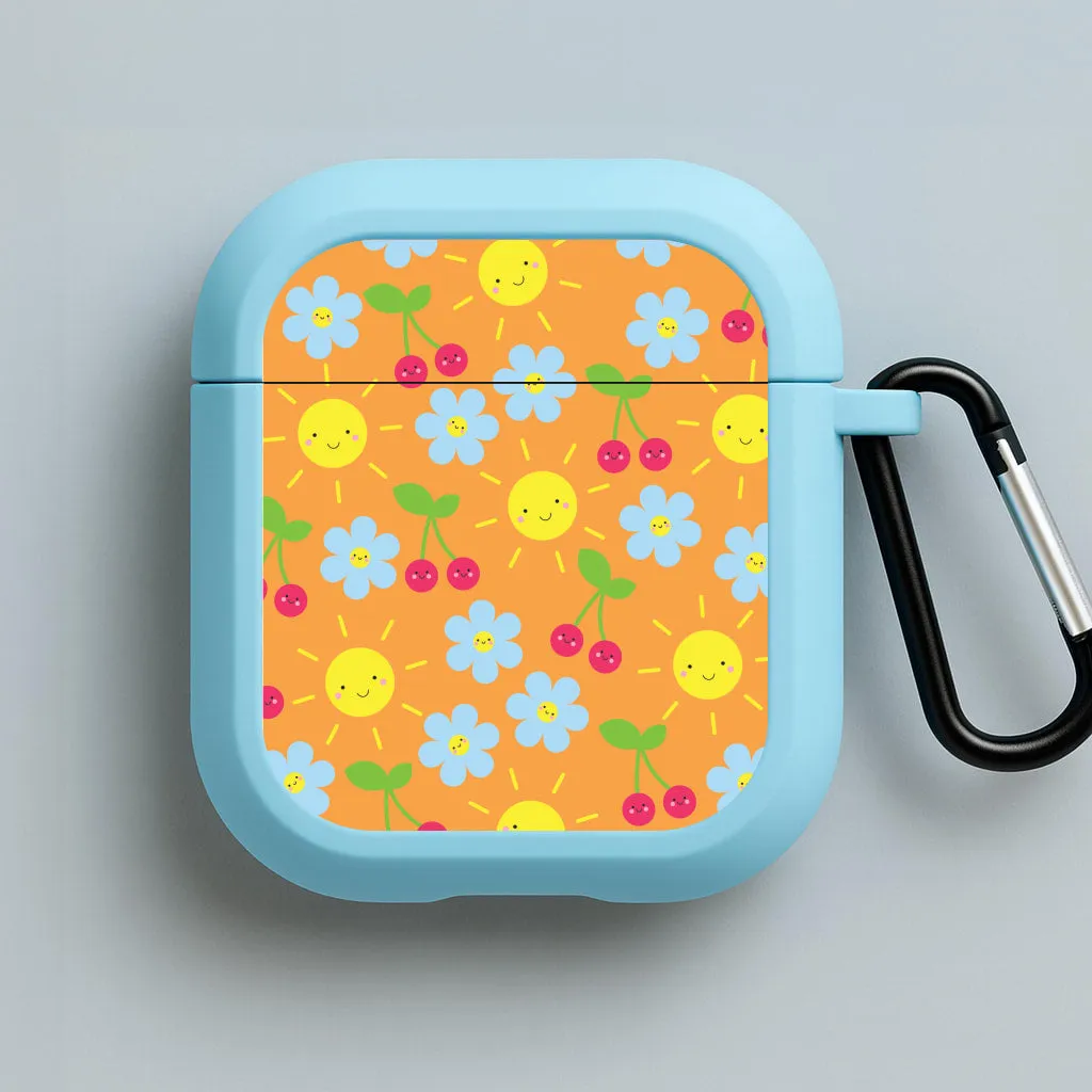 Creative Texture Finish Vibey Pattern - Summer AirPods Case