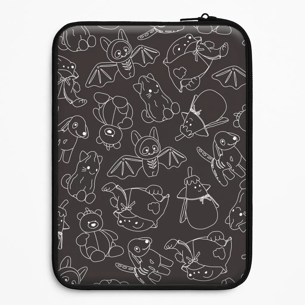 Halloween Plushies Pattern II - Halloween Laptop Sleeve Urban Accessory Comfort Style