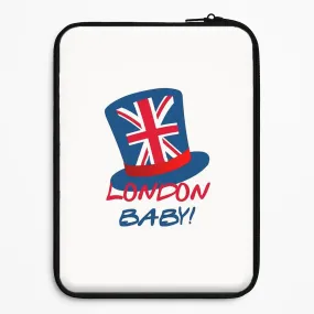 Light Finish Comfort grip design London Baby Laptop Sleeve
