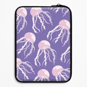 Clear Texture Elegant Comfort Jellyfish Pattern - Sealife Laptop Sleeve