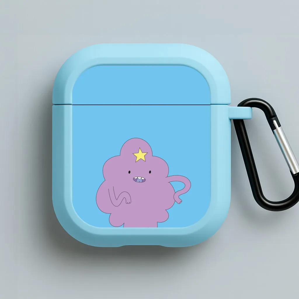 Lumpy Space Princess AirPods Case compact neon silicone airpods shell Fashion Silicone Protector