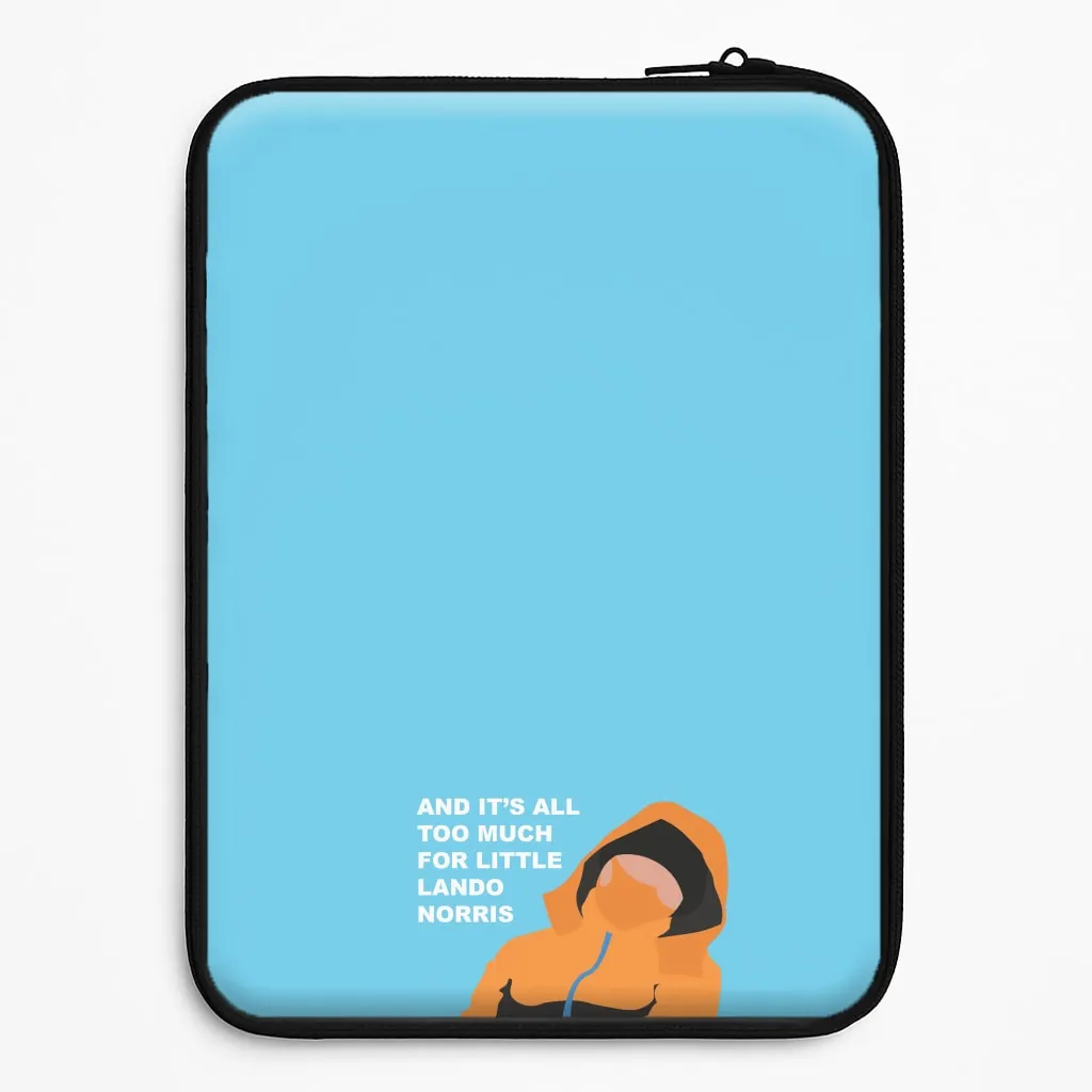 Comfort Design Layer And It's All Too Much Laptop Sleeve