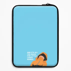 Comfort Design Layer And It's All Too Much Laptop Sleeve