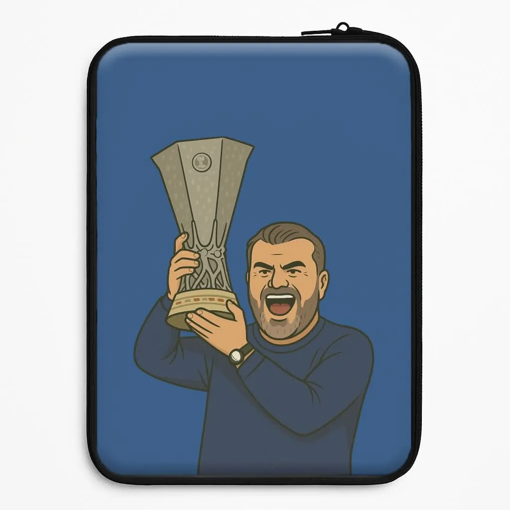 Soft Edge Texture Ange's Trophy Lift Laptop Sleeve