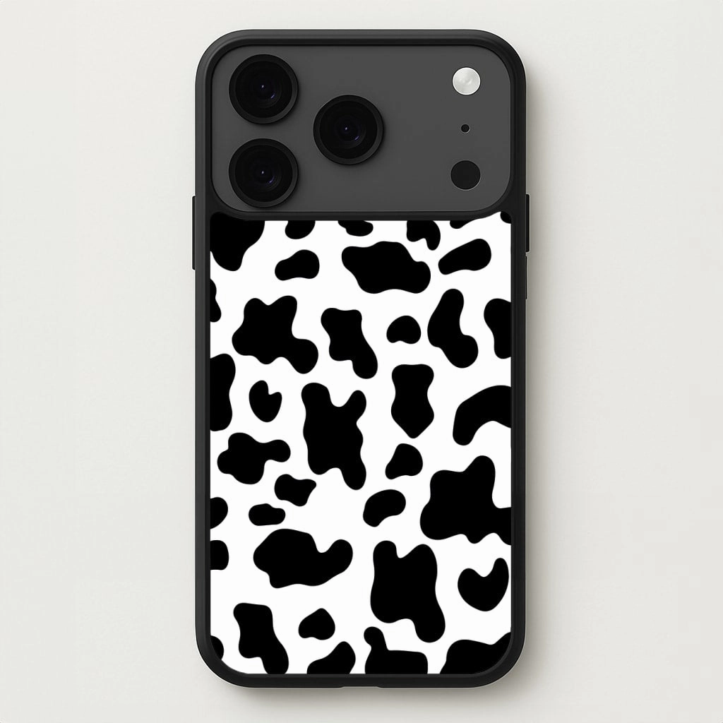 Cow - Animal Patterns Phone Case Minimal Design